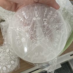 Placa de selenita - Tetragrammaton