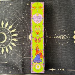 varillas de incienso de lavanda con resinas indias intenso y duradero ecomagic