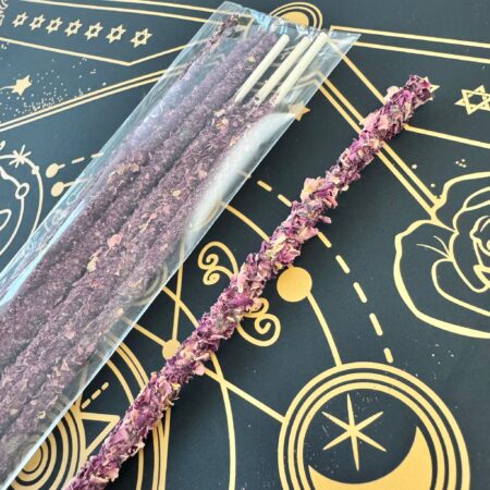 incienso de rosas hecho a mano artesanal ecomagic