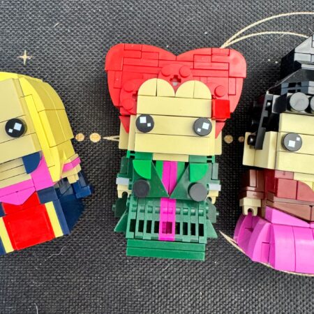 lego de disney hocus pocus el retorno de las brujas para montar en tu altar y decoración de halloween