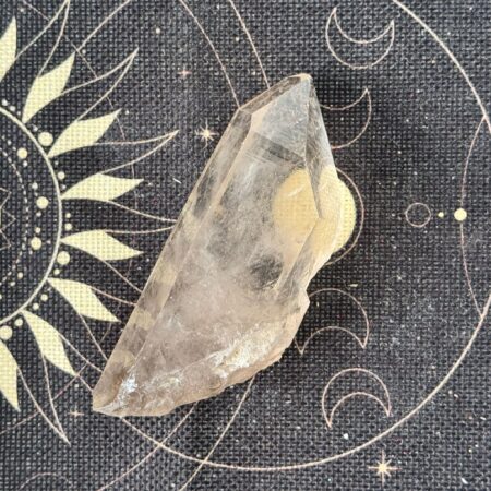 punta de cuarzo natural ahumado grande ecomagic