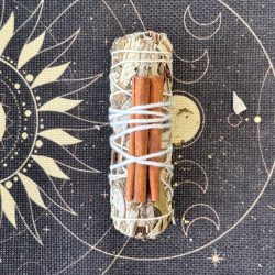 sahumerio de salvia blanca y canela ecomagic