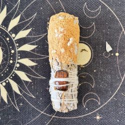 sahumerio de salvia blanca, palo santo y ámbar ecomagic