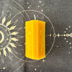 vela de miel para la abundancia de trisqueta