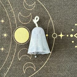 vela de soja artesanal de cuqui fantasma de ecomagic