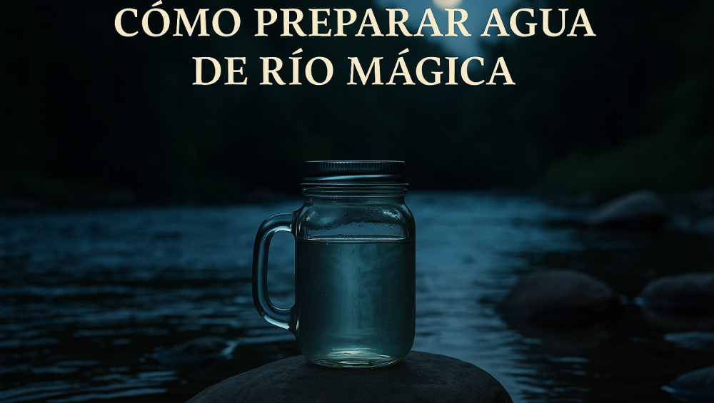 como hacer agua de rio para rituales y magia - ecomagic especial aguas de bruja