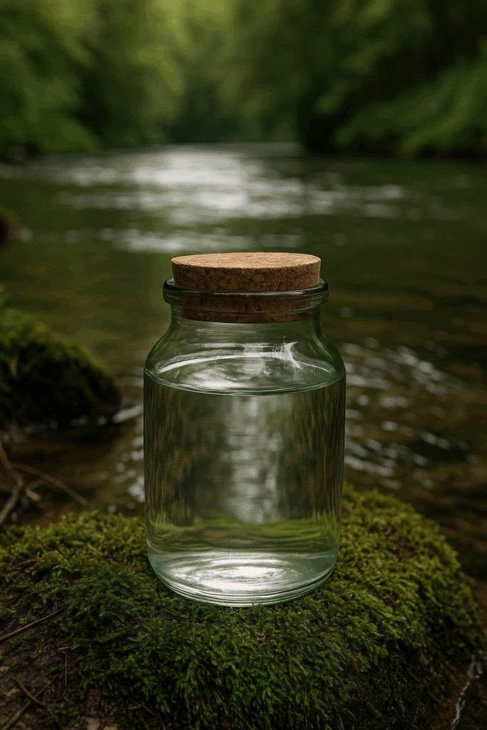 agua de río para rituales y hechizos de ecomagic