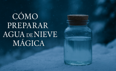 como preparar agua de nieve paso a paso para rituales y hechizos de bruja en ecomagic