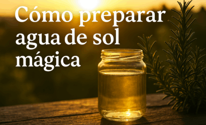 cómo preparar agua de sol mágica para rituales y hechizos en ecomagic ofrecemos la guía completa paso a paso