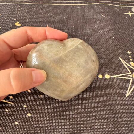 corazón de garnierita grande tallado en forma de corazón ecomagic