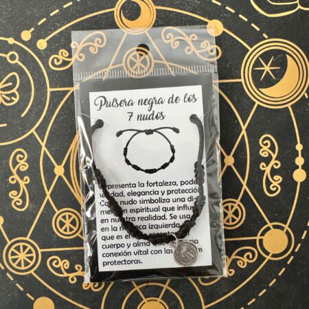 pulsera-7-nudos-colores-variados-san-benito-ecomagic-protección