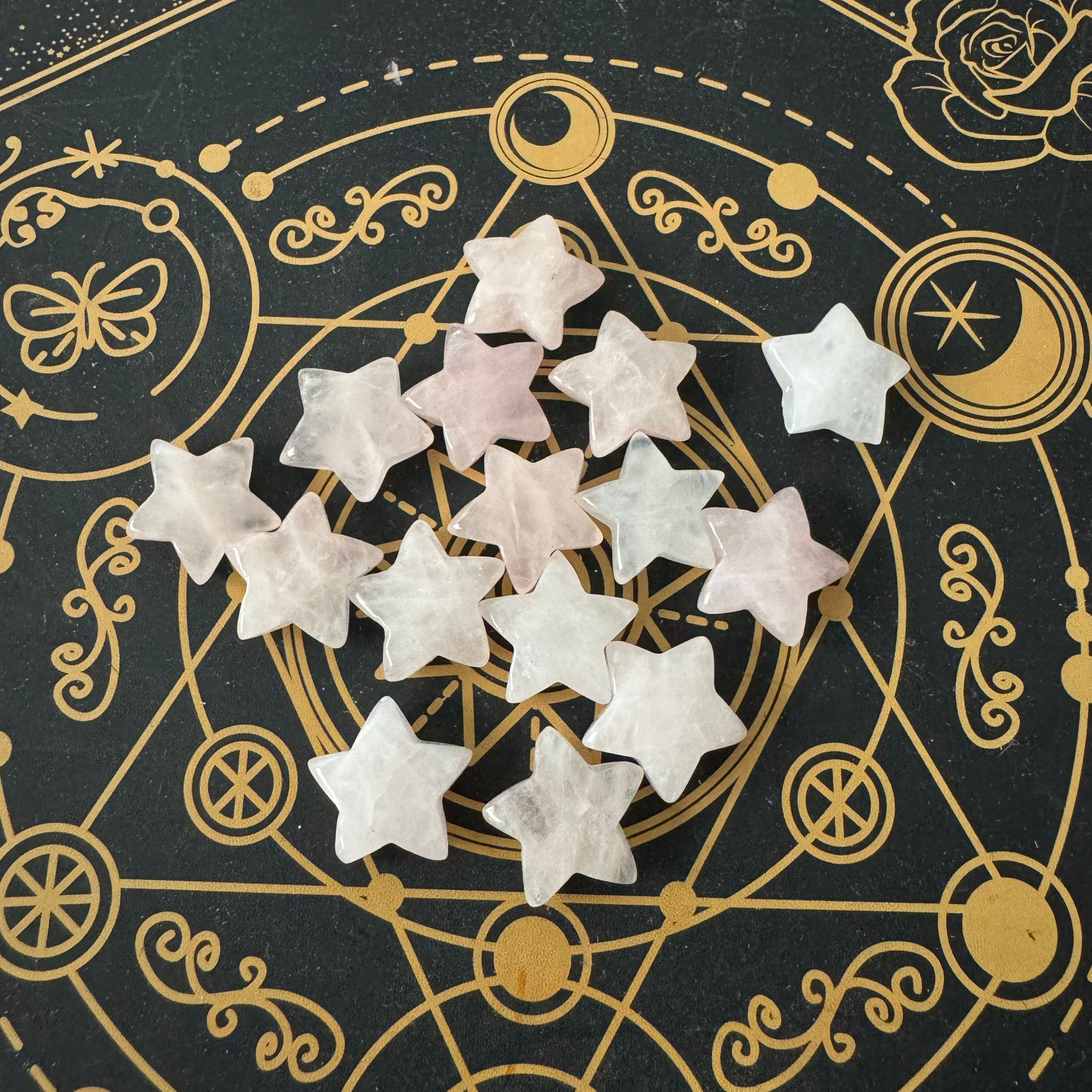 estrella de cuarzo rosa ecomagic
