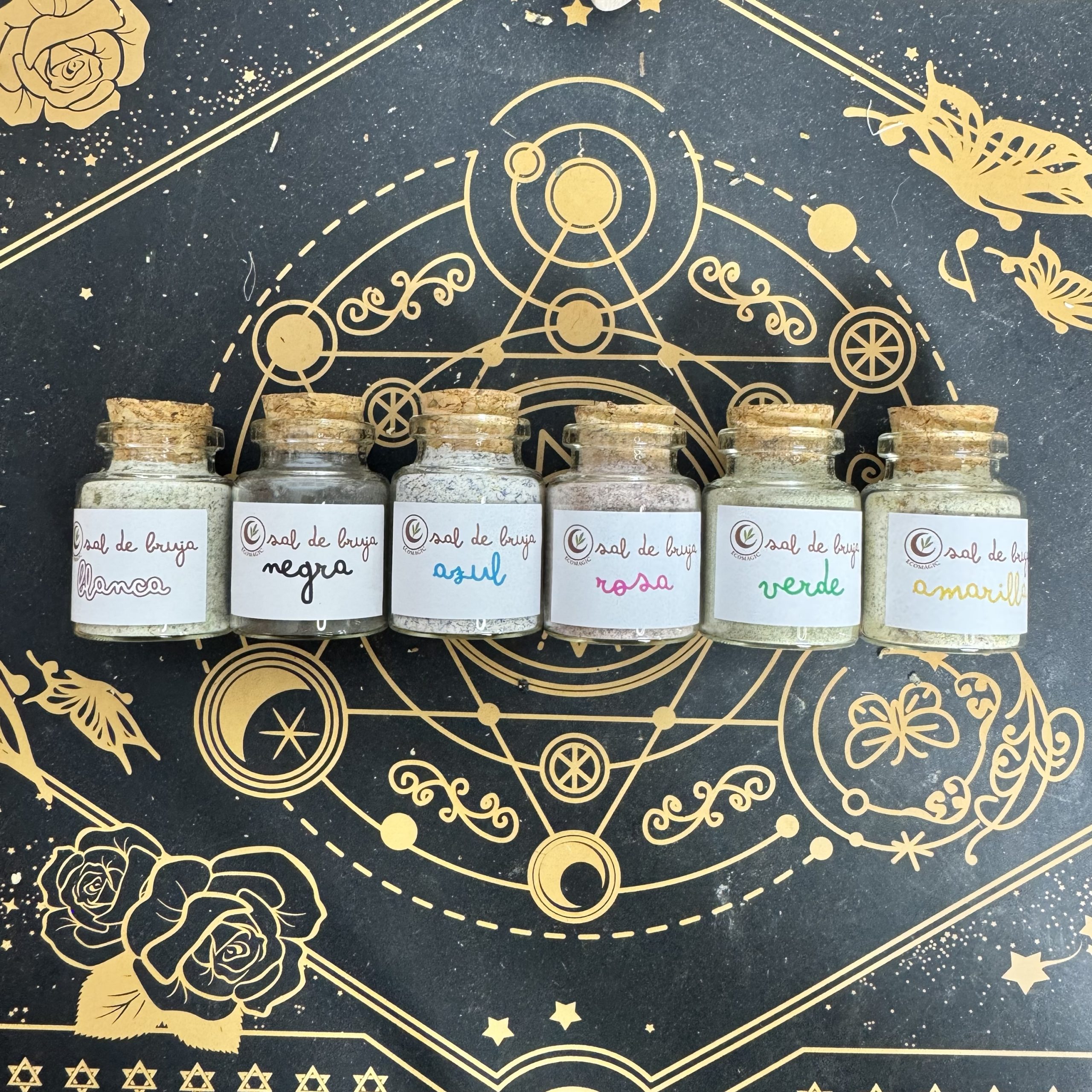 Pack de sales de bruja - botes de 20gr