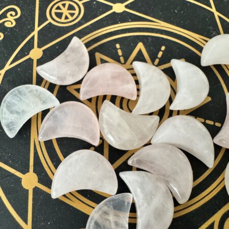 luna de cuarzo rosa ecomagic