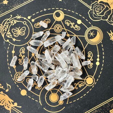 puntas de cuarzo blanco naturales ecomagic