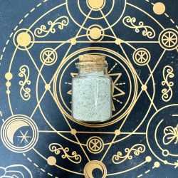 sal de bruja blanca para la purificación y la limpieza del alma ecomagic hecha a mano