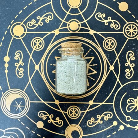 sal de bruja blanca para la purificación y la limpieza del alma ecomagic hecha a mano