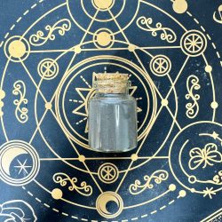 sal de bruja negra para la protección del espacio y la energía ecomagic realizada a mano artesanalmente