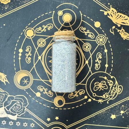 sal azul de la tranquilidad y la claridad mental hecha a mano artesanalmente para rituales y hechizos ecomagic