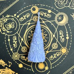 vela de árbol de yule navideña ecomagic