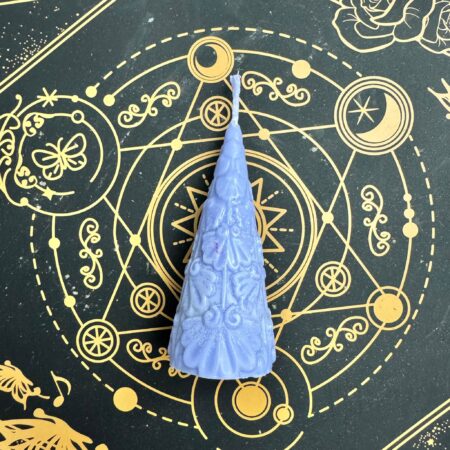 vela de árbol de yule navideña ecomagic