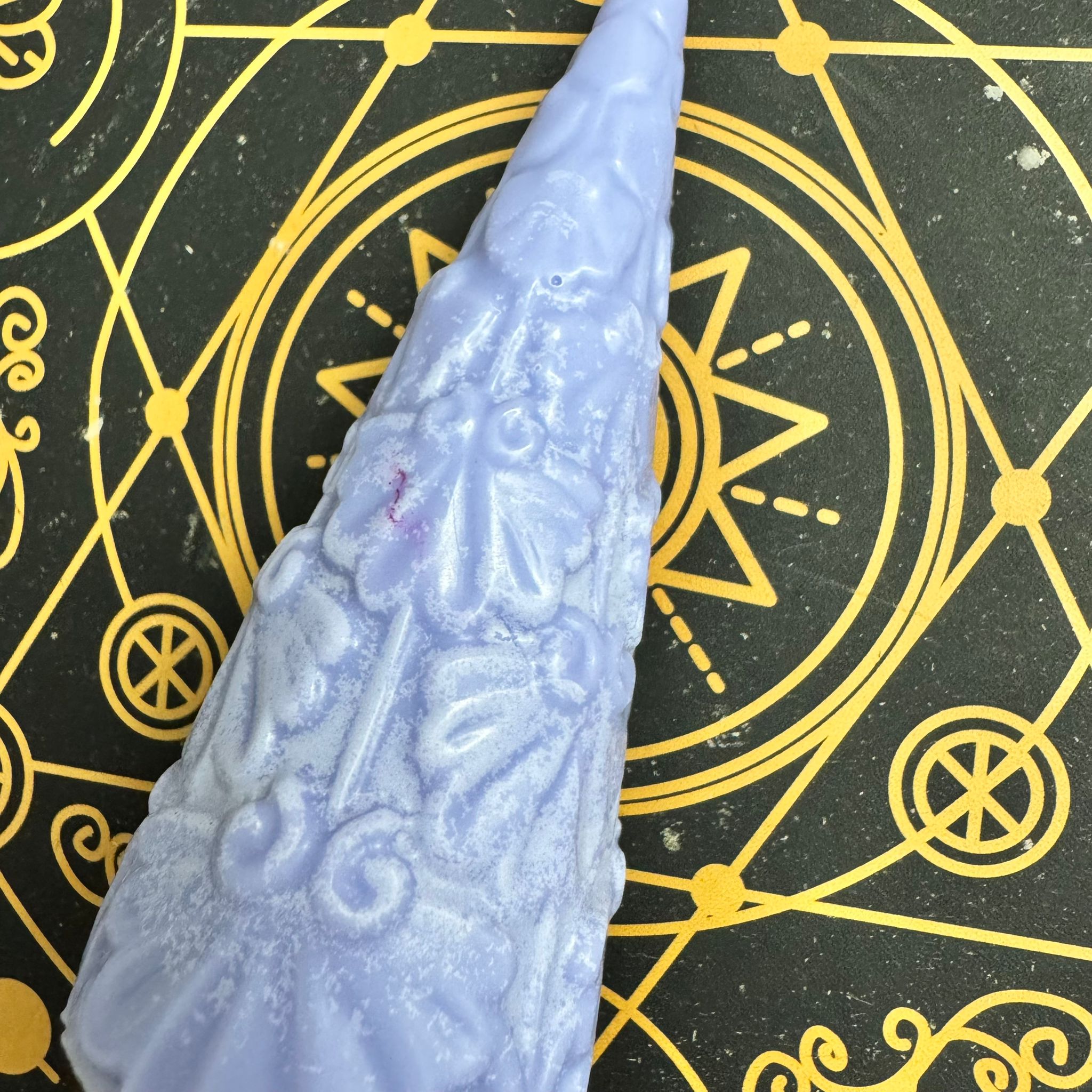 vela de árbol de yule navideña ecomagic