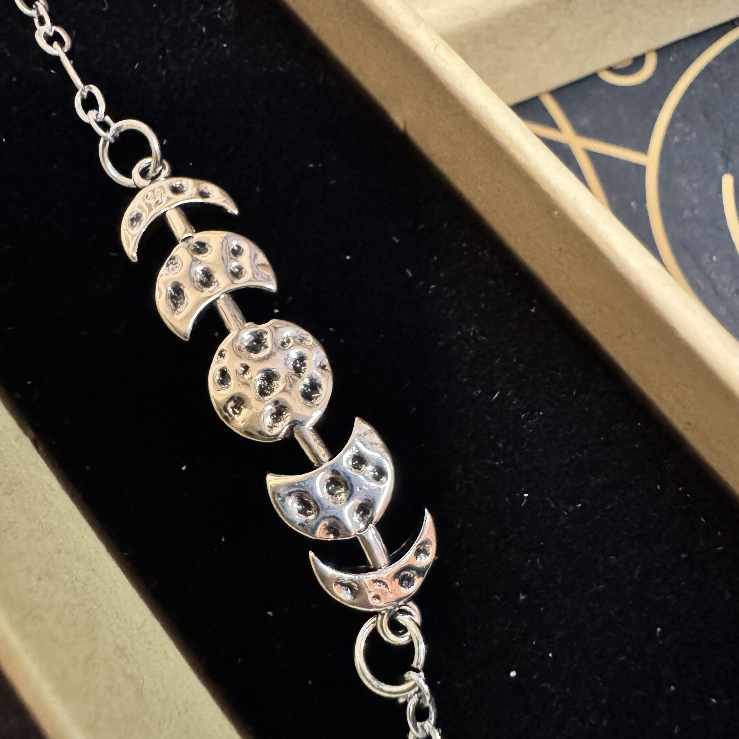 Pulsera de fases lunares de bisutería - 24cm - Imagen 2
