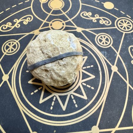 Geoda completa de cuarzo blanco - mediana 6/10cm