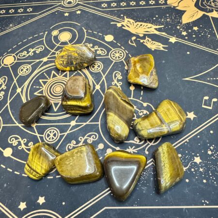 Ojo de tigre - rodados pulidos variados