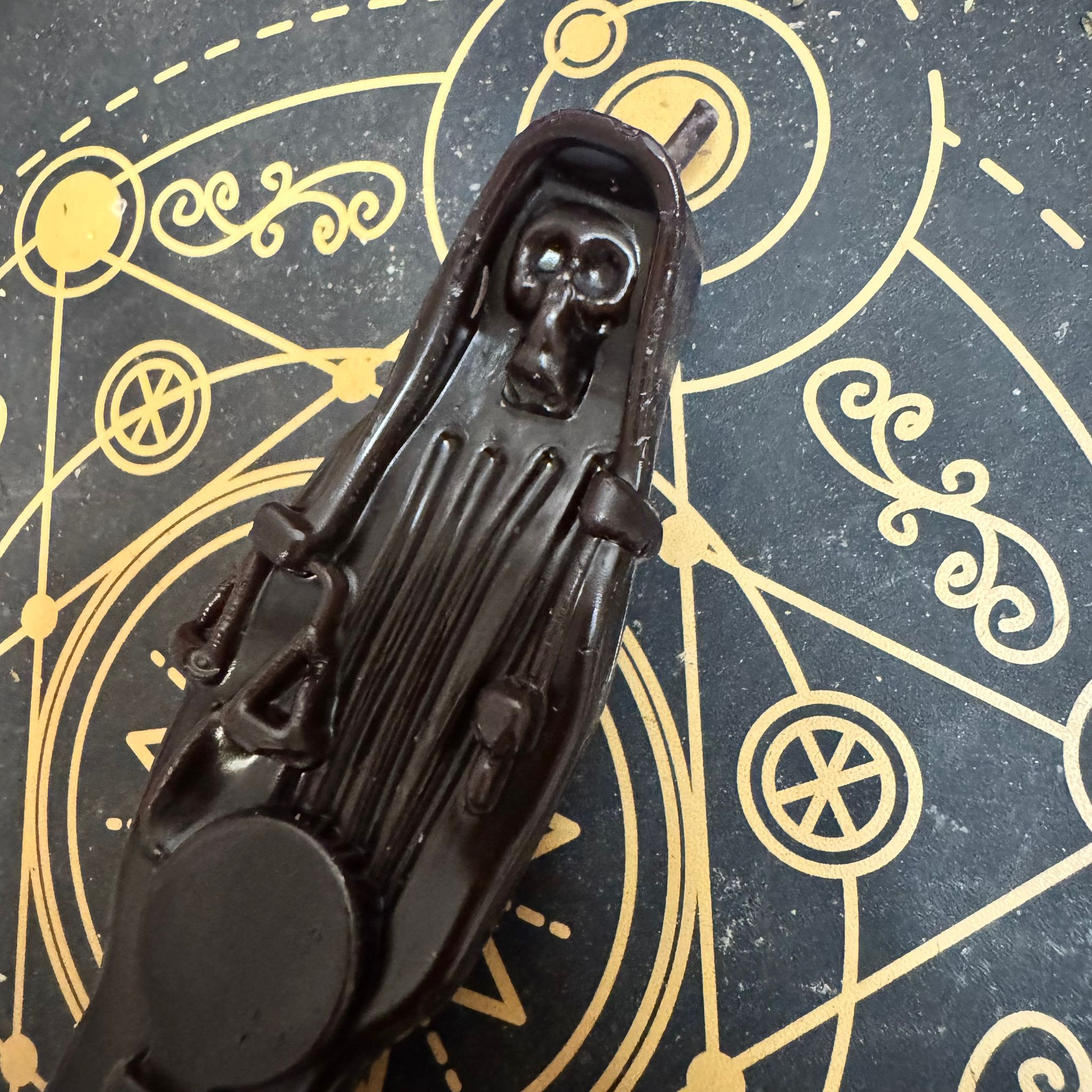 Santa muerte - vela de soja - Imagen 2