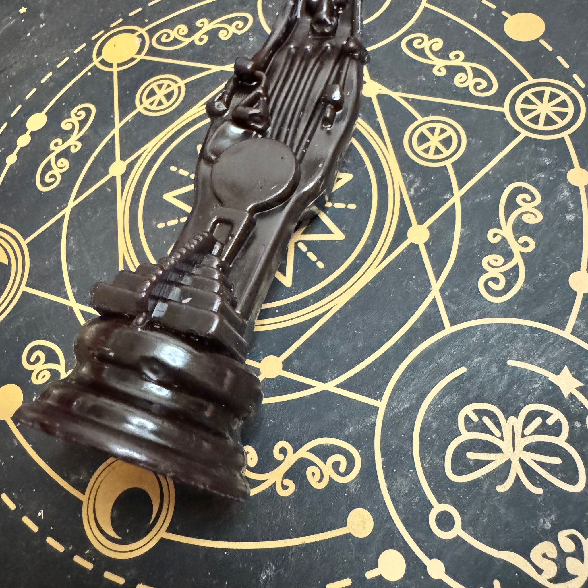 Santa muerte - vela de soja - Imagen 6
