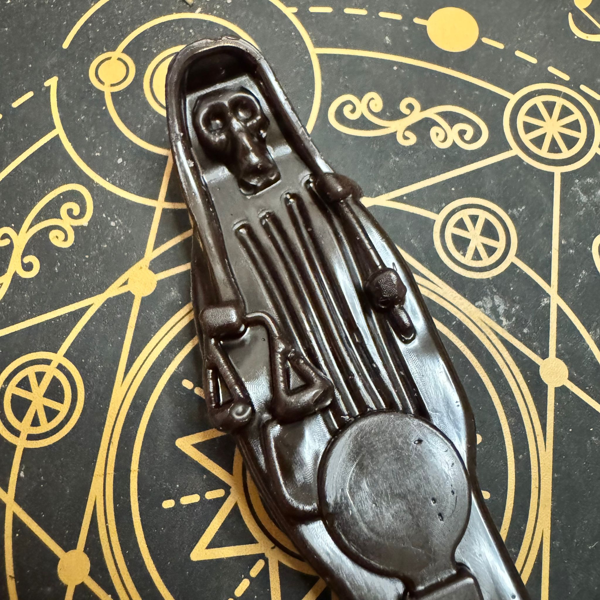 Santa muerte - vela de soja - Imagen 5