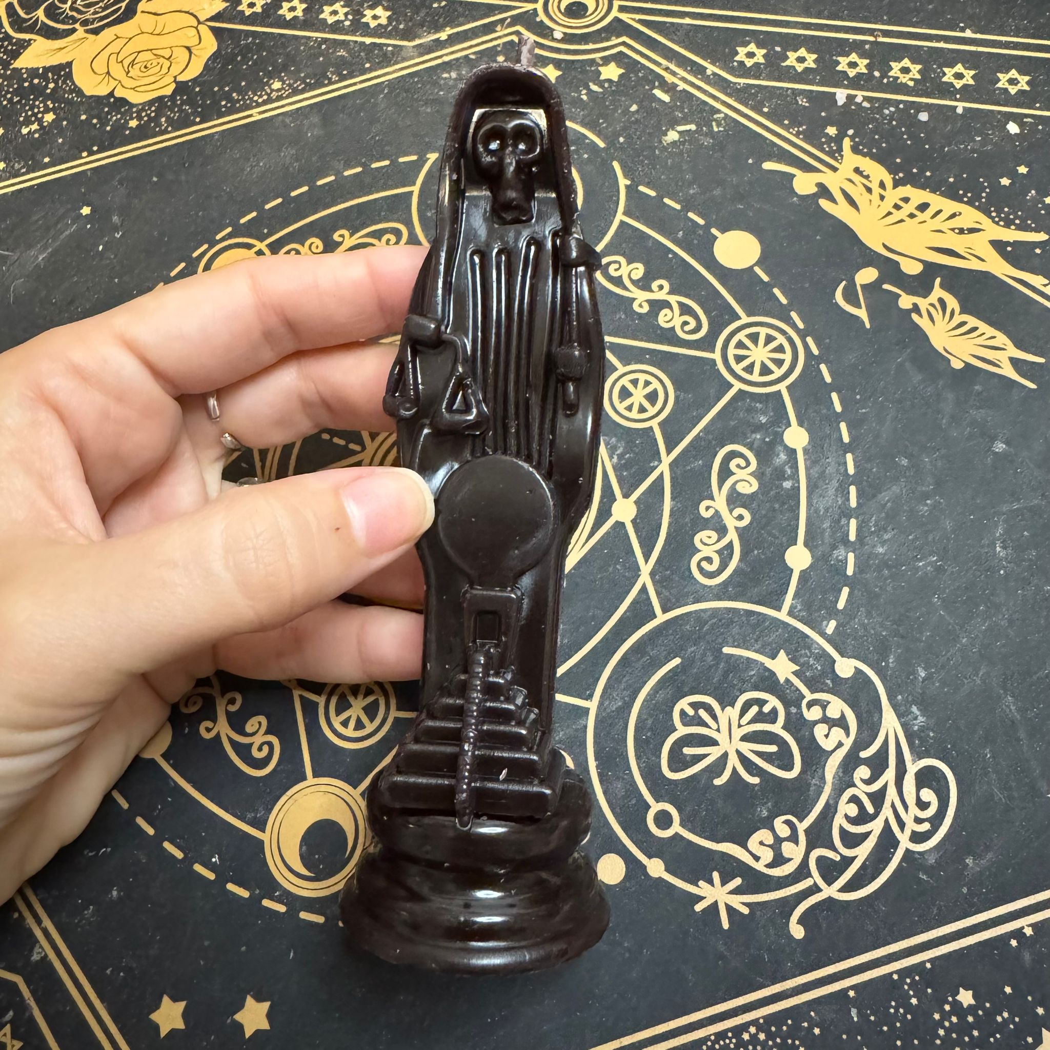Santa muerte - vela de soja - Imagen 4