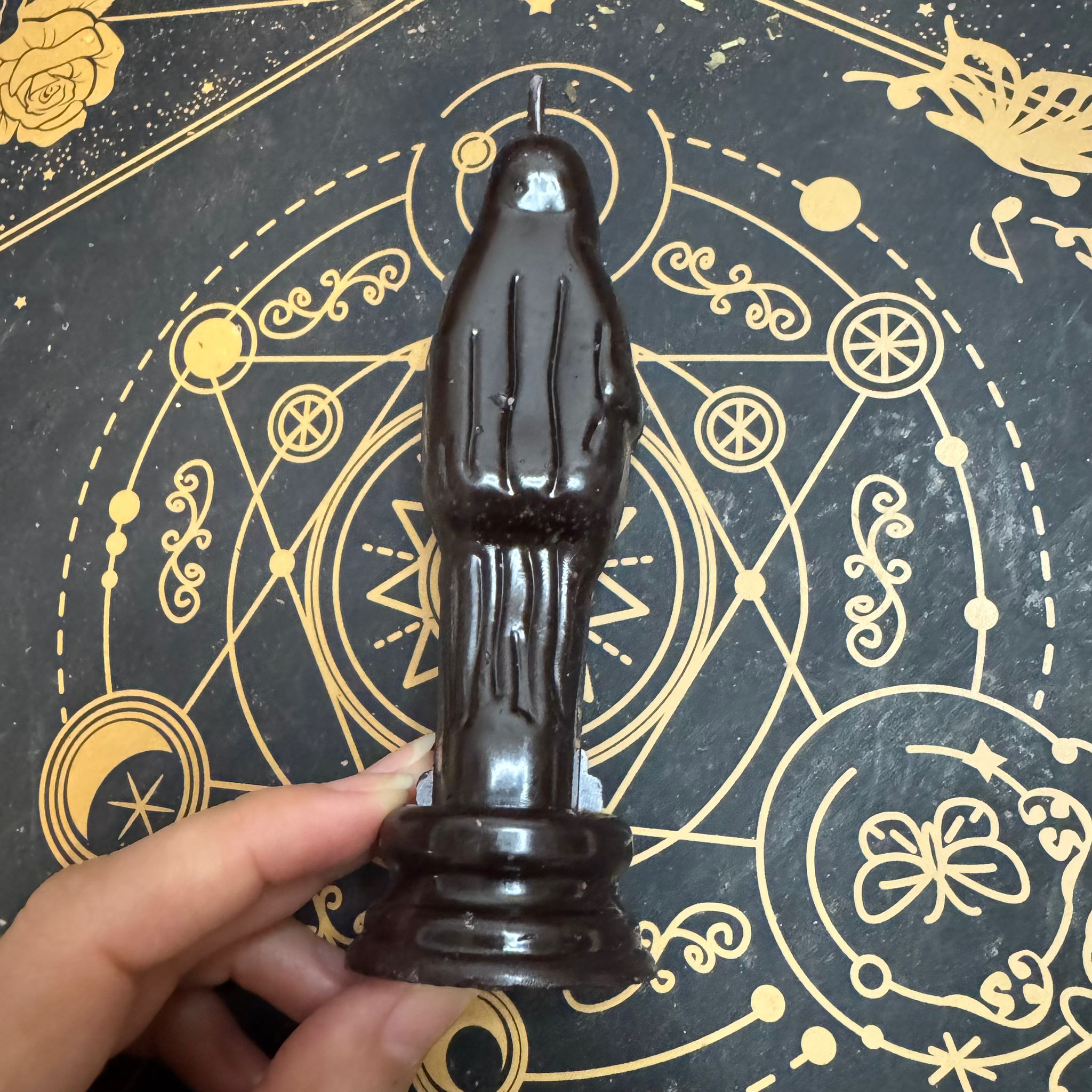 Santa muerte - vela de soja - Imagen 3