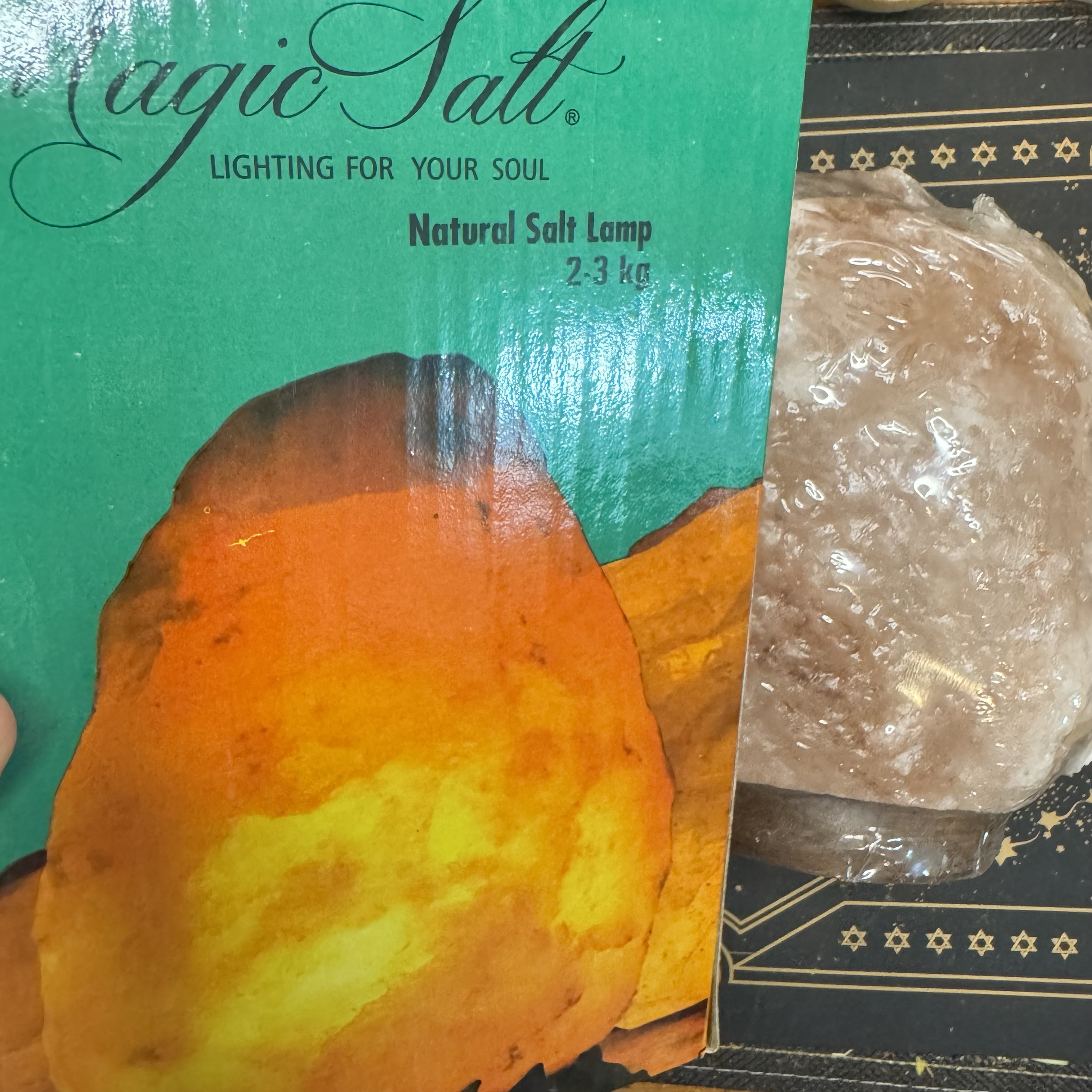 Lámpara de sal del Himalaya de 2-3kg