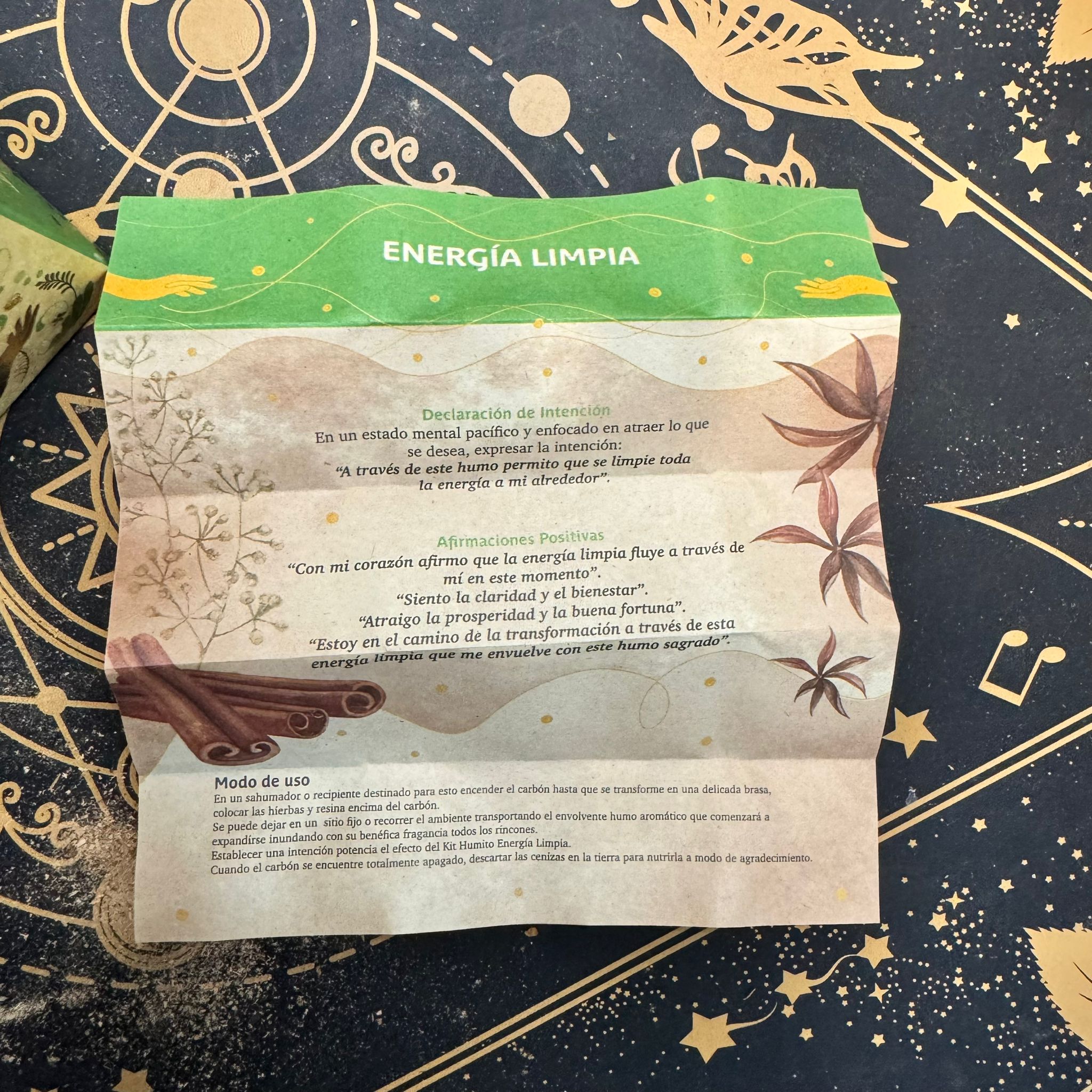 Kit de humito sagrado "Energía Limpia" - Sagrada Madre - Imagen 5