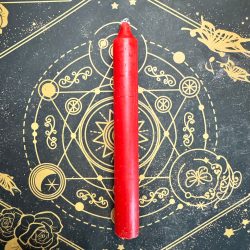 Pack de 4 velas rojas para rituales