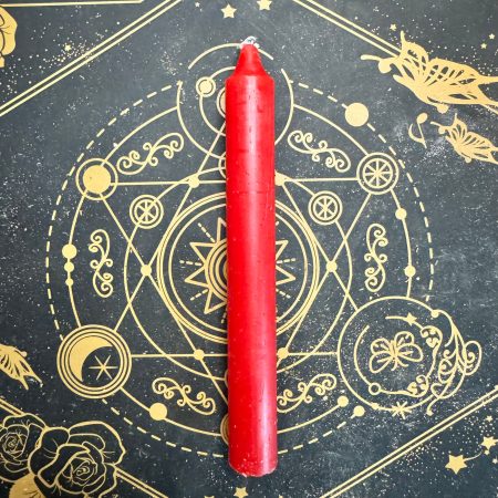 Pack de 4 velas rojas para rituales