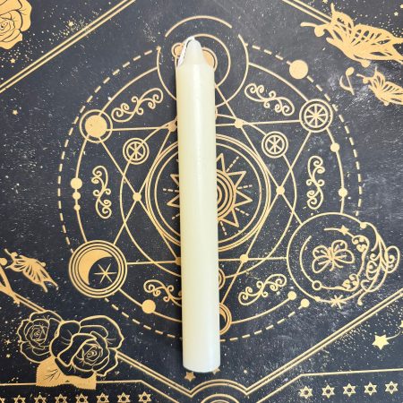 Pack de 4 velas blancas para rituales