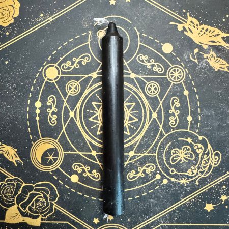 Pack de 4 velas negras para rituales