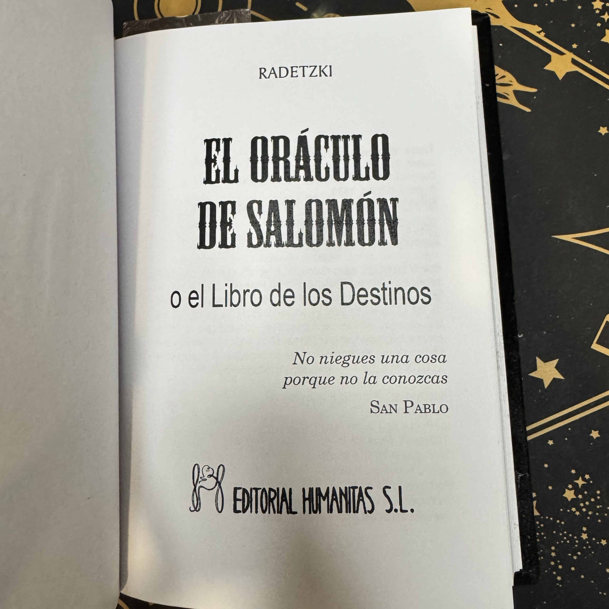 El Oráculo de Salomón o El Libro de los Destinos - Imagen 7