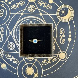 Anillo de protección “Ojo Turco” – Acero inoxidable ajustable