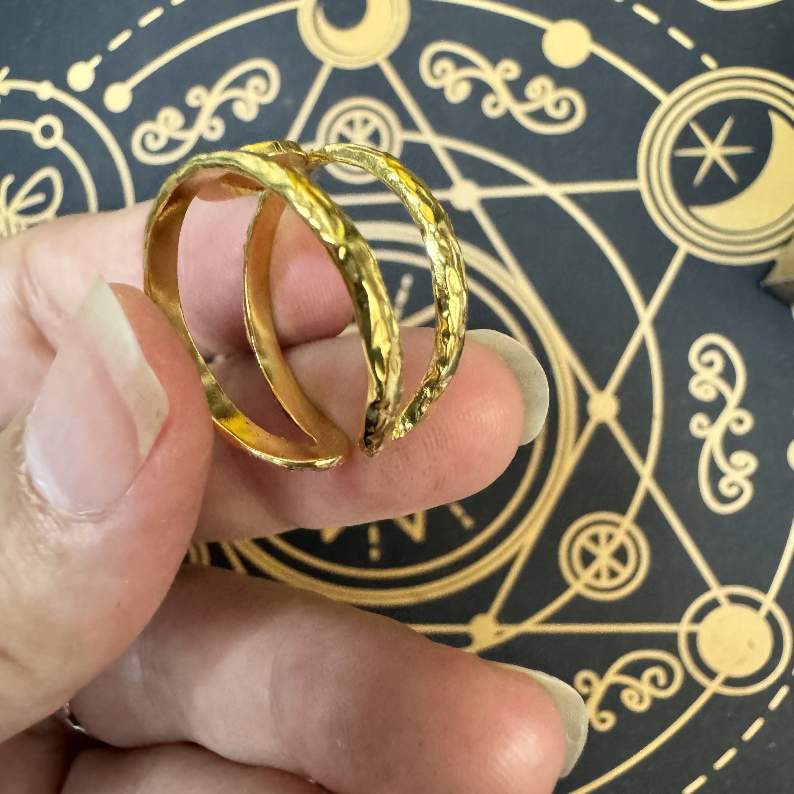 Anillo Portal Protector – Acero inoxidable ajustable - Imagen 4