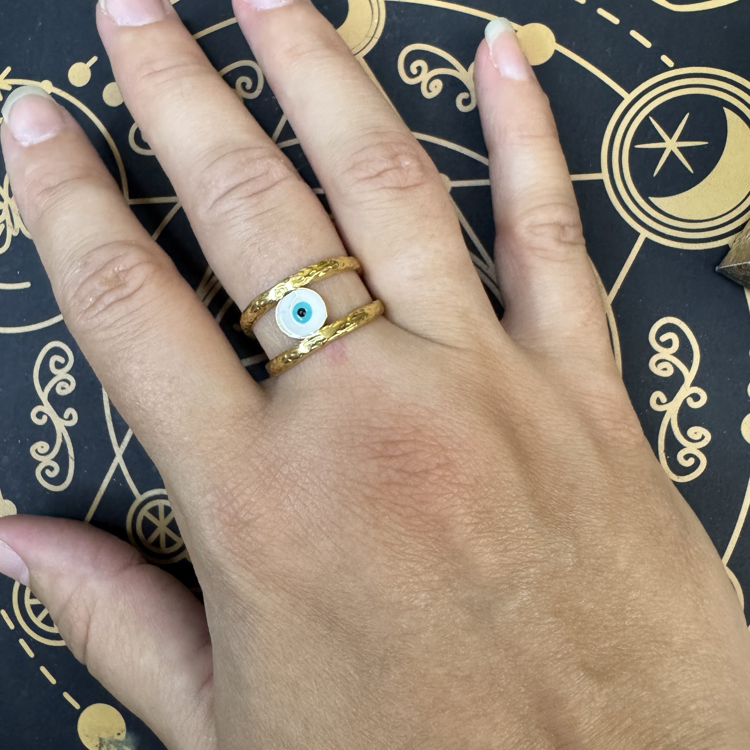 Anillo Portal Protector – Acero inoxidable ajustable - Imagen 3