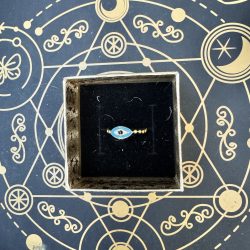 Anillo de Ojo Guardián – Acero inoxidable ajustable