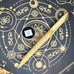Caña de escritura con tinta negra - Traídas de Egipto